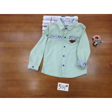 ventas al por mayor china casual niños Plaid shirt boy camiseta niños